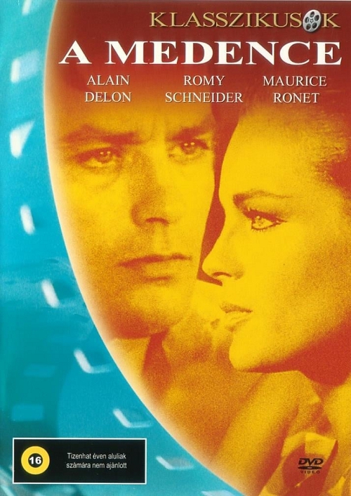 A medence *Alain Delon - Romy Schneider*  *Antikvár - Kiváló állapotú* DVD