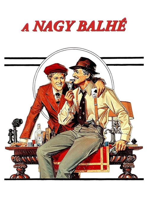 A nagy balhé *Szinkronizált - Robert Redford - Paul Newman*  *Antikvár - Kiváló állapotú* DVD