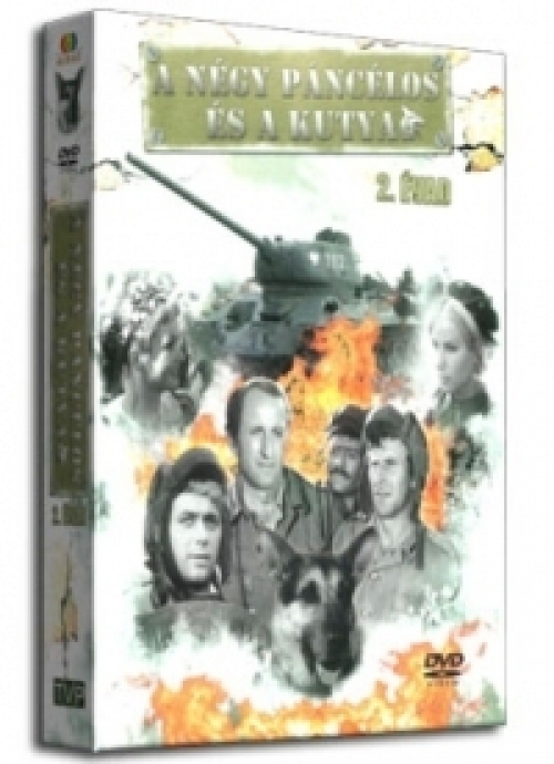 A négy páncélos és a kutya - 2. évad (3 DVD) *Antikvár - Kiváló állapotú* DVD