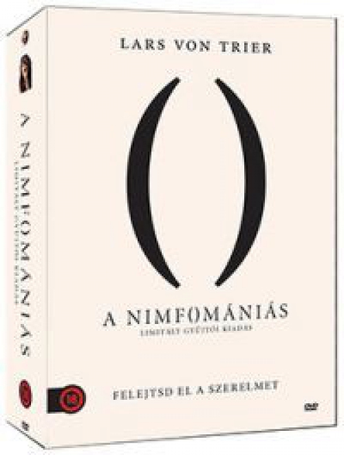 A nimfomániás 1-2.  (2 DVD) *Antikvár - Kiváló állapotú* DVD