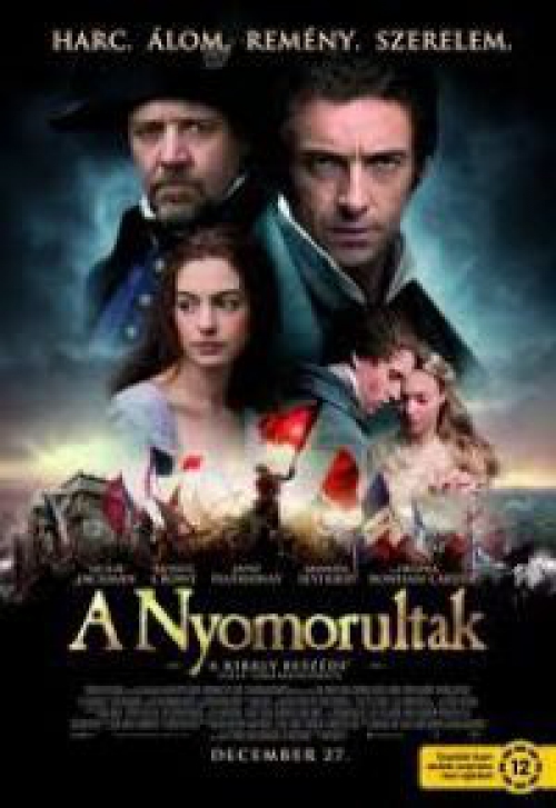 A nyomorultak (2012) *Import - Antikvár - Kiváló állapotú* DVD