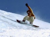 A snowboardos