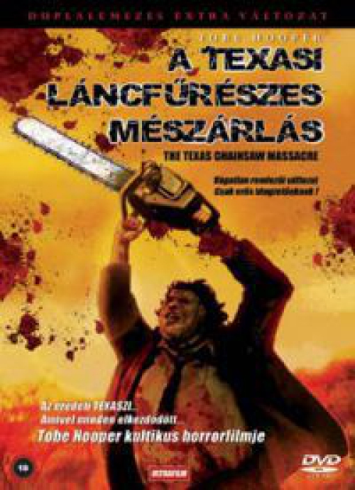 A texasi láncfűrészes mészárlás (2 DVD) *Extra változat - Tobe Hooper - Antikvár - Kiváló állapotú* DVD