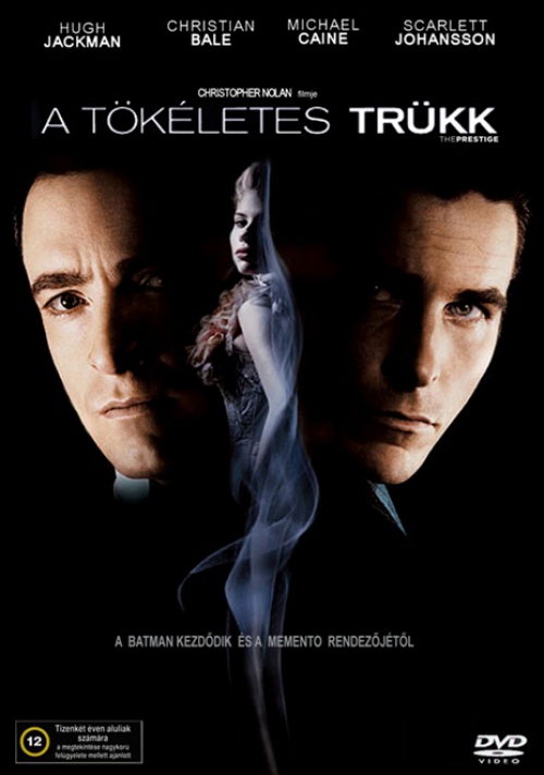 A tökéletes trükk *Christopher Nolan - Hugh Jackman - Christian Bale - Antikvár - Kiváló állapotú* DVD