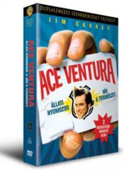 Ace Ventura 1-2. (2 DVD) *Díszdobozos* *Antikvár-Kiváló állapotú* DVD
