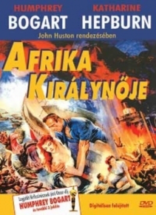 Afrika királynője *Humphrey Bogart - Katharine Hepburn - Antikvár - Kiváló állapotú* DVD