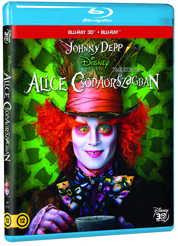 Alice Csodaországban 2D és 3D Blu-ray