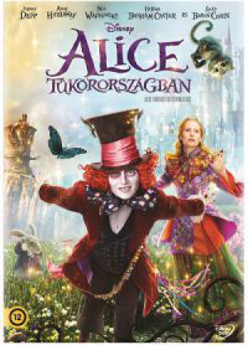 Alice Tükörországban *Johnny Depp - Kate Beckinsale - Antikvár - Kiváló állapotú* DVD