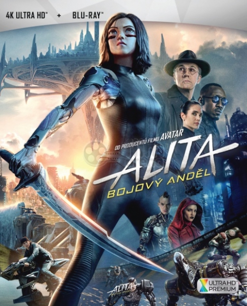 Alita: A harc angyala (4K UHD+Blu-ray) *Import - Magyar szinkronnal* Blu-ray