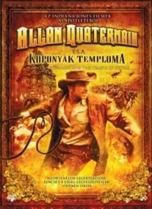 Allan Quatermain és a koponyák temploma *Antikvár - Kiváló állapotú* DVD