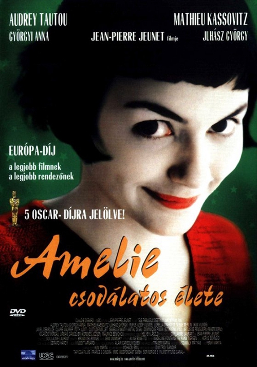 Amelie csodálatos élete *Audrey Tautou - Oscar-díjas - Antikvár - Kiváló állapotú DVD