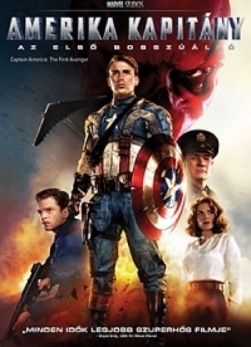 Amerika Kapitány: Az első bosszúálló *Antikvár - Kiváló állapotú* DVD
