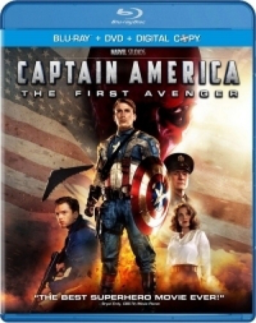Amerika Kapitány: Az első bosszúálló *Magyar kiadás - Antikvár - Kiváló állapotú* Blu-ray