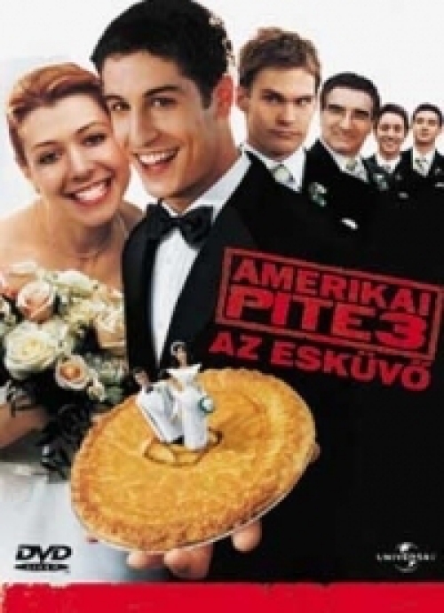 Amerikai pite 3.  *Az esküvő* *Antikvár-Kiváló állapotú* DVD