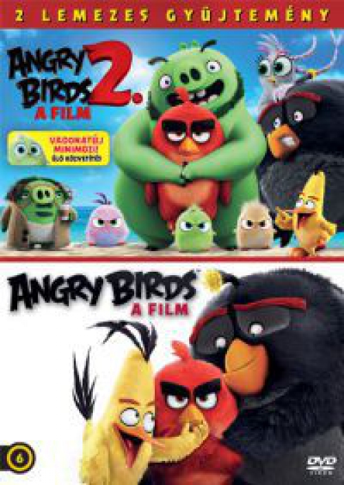 Angry Birds 1-2. – A filmek (2 DVD) DVD Angry Birds 1-2. – A filmek (2 DVD) DVD