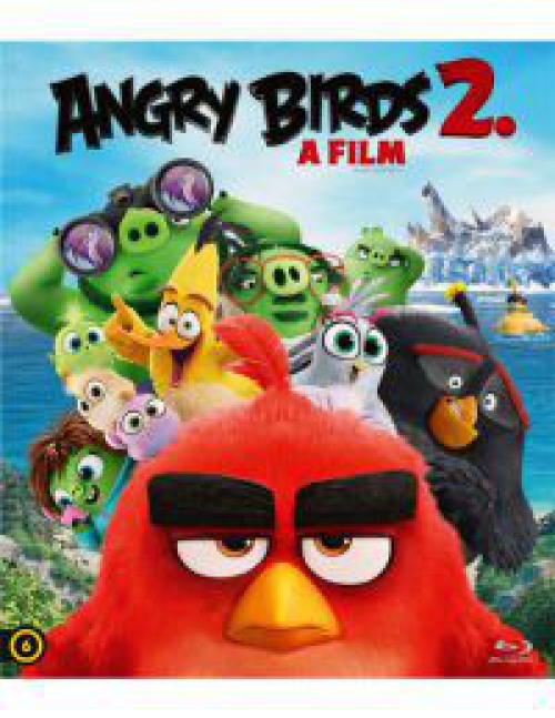 Angry Birds 2. – A film *Magyar kiadás - Antikvár - Kiváló állapotú* Blu-ray