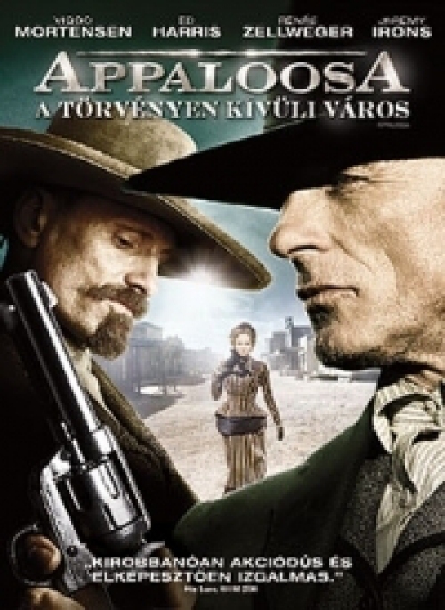 Appaloosa - A törvényen kívüli város *Ed Harris -  Viggo Mortensen - Antikvár - Kiváló állapotú* DVD