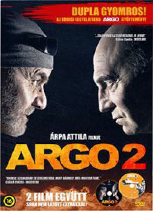 Argo 1-2 (2 DVD) *Rendezői változat - Árpa Attila filmje* *Dupla gyomros!* *Antikvár - Kiváló állapo DVD