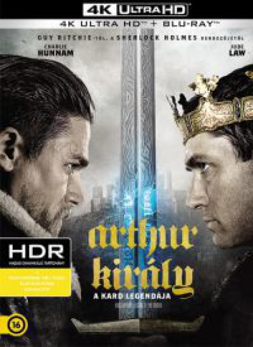 Arthur király: A kard legendája (4K Ultra HD (UHD) + BD) *Magyar kiadás - Antikvár - Kiváló állapotú Blu-ray