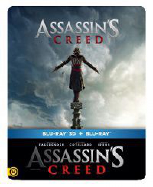 AssassinS Creed  - limitált, fémdobozos változat (steelbook) 2D és 3D Blu-ray