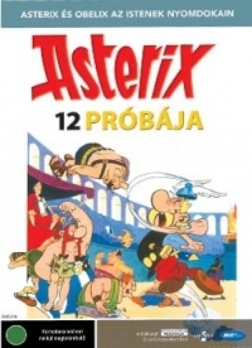 Asterix 12 próbája DVD
