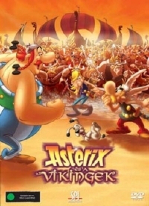 Asterix és a Vikingek *Antikvár-Közepes állapotú* DVD