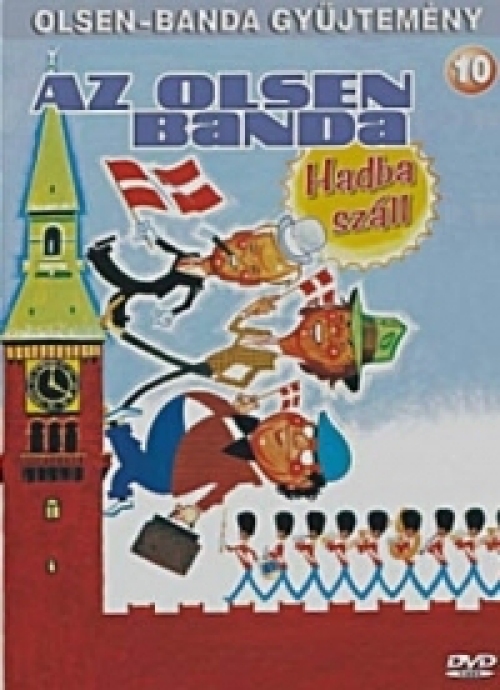 Az Olsen-banda hadba száll 10.  *Antikvár - Kiváló állapotú* DVD