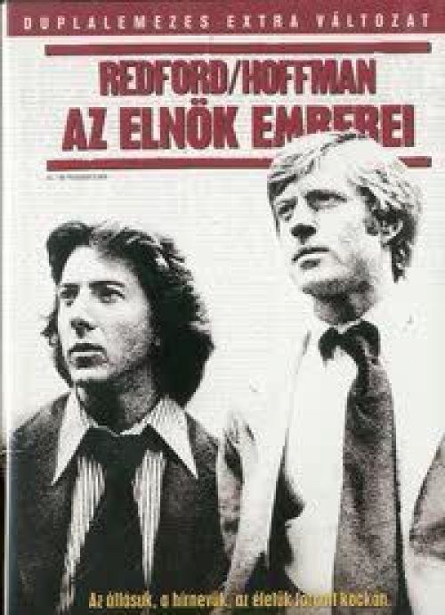 Az elnök emberei *Klasszikus - Robert Redford - Dustin Hoffman*  *Antikvár - Kiváló állapotú* DVD