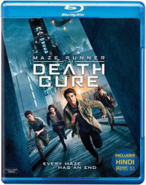 Az útvesztő: Halálkúra Blu-ray