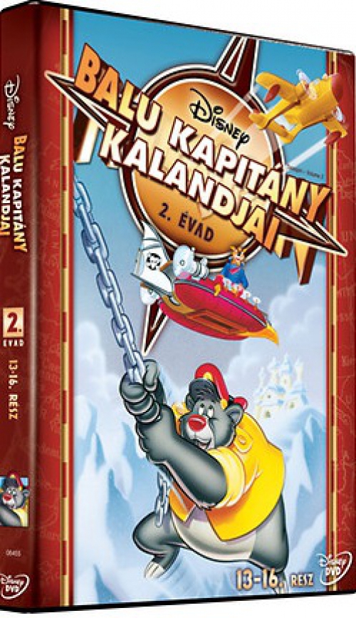 Balu kapitány kalandjai - 2. évad, 4. lemez (13-16. rész) *Bontatlan - Antikvár* DVD