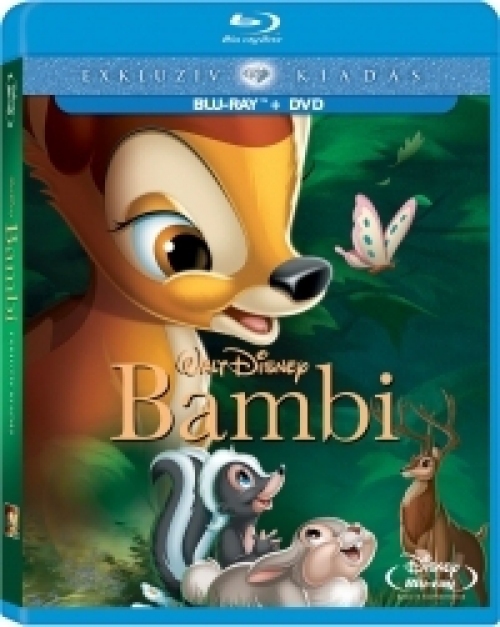 Bambi *Magyar kiadás - Bontatlan - Antikvár* Blu-ray
