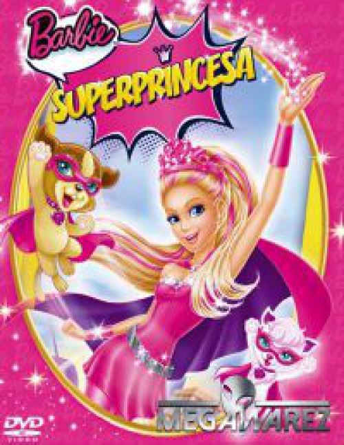 Barbie: Szuperhős hercegnő DVD