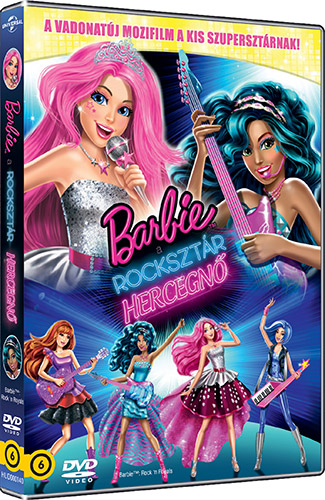 Barbie, a rocksztár hercegnő DVD