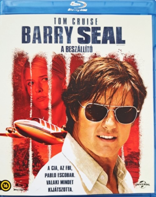 Barry Seal: A beszállító *Tom Cruise - Szinkronizált - Antikvár - Kiváló állapotú* Blu-ray