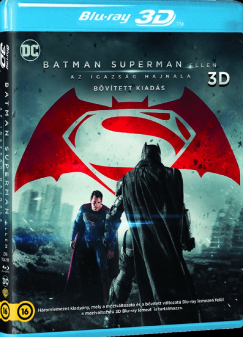 Batman Superman ellen - Az igazság hajnala  *Bővített* *24142* *Magyar kiadás -Bontatlan - Antikvár* 2D és 3D Blu-ray