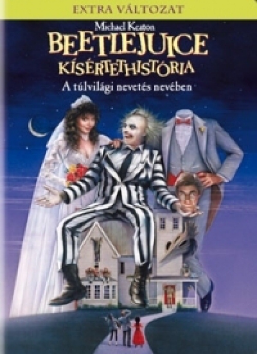 Beetlejuice (Kísértethistória) *Szinkronizált - Antikvár - Kiváló állapotú* DVD