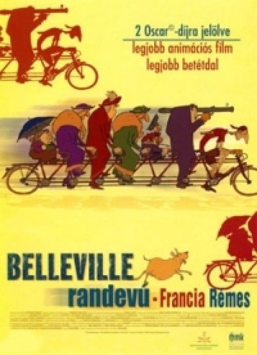Belleville randevú - Francia Rémes DVD