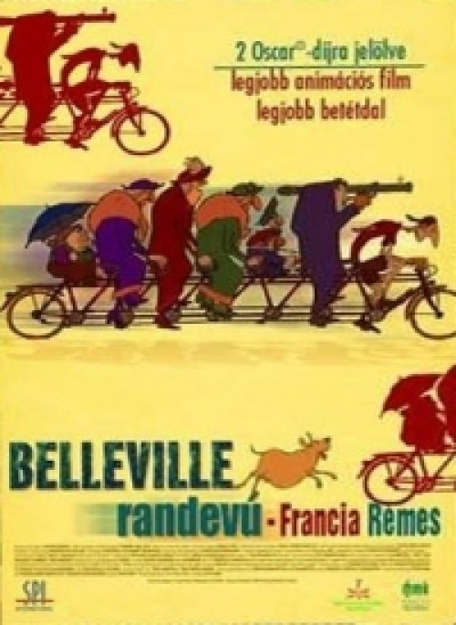 Belleville randevú - Francia rémes (1 DVD) *Antikvár-Kiváló állapotú* DVD