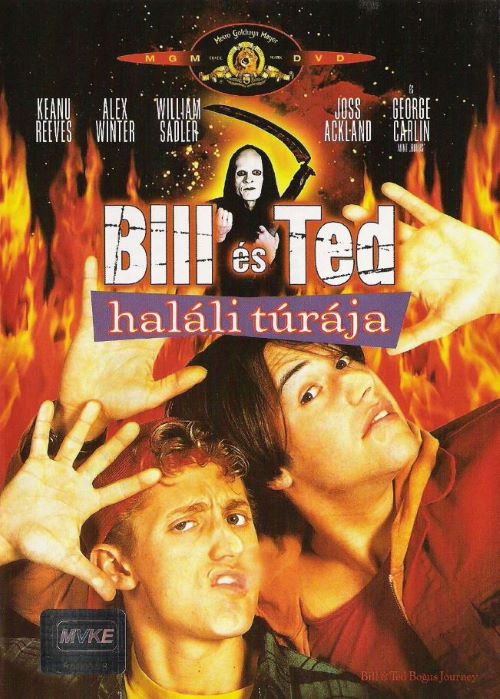 Bill és Ted haláli túrája *Szinkronizált - Keanu Reeves - Antikvár - Kiváló állapotú* DVD