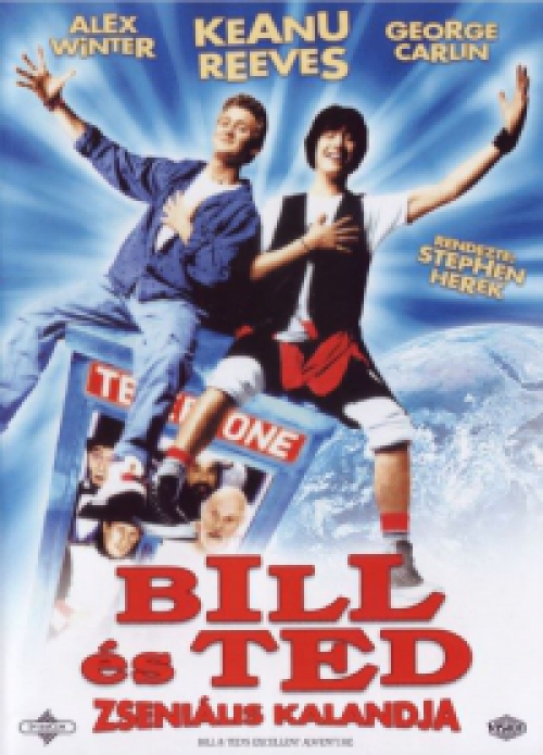 Bill és Ted zseniális kalandja *Szinkronizált  - Keanu Reeves - Antikvár - Kiváló állapotú* DVD