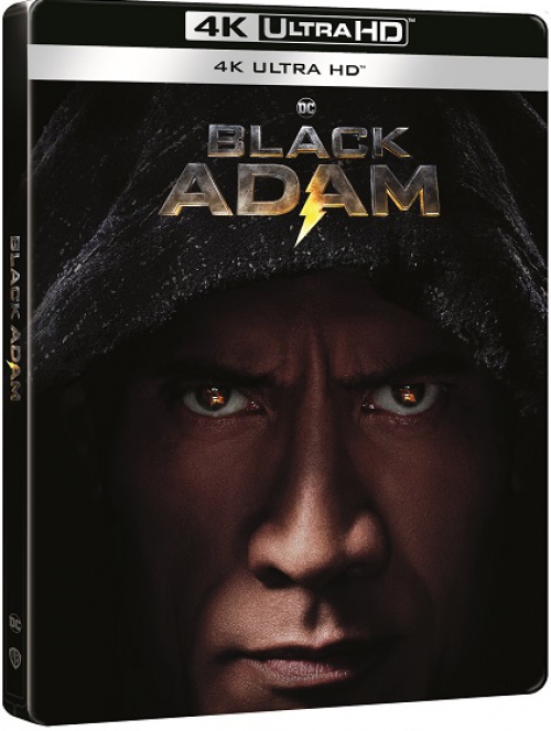 Black Adam - limitált, fémdobozos változat (UHD steelbook) (4K UHD Blu-ray + BD) Blu-ray