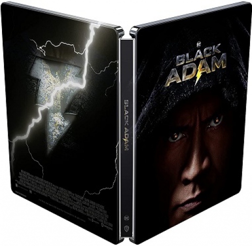 Black Adam - limitált, fémdobozos változat (steelbook) Blu-ray