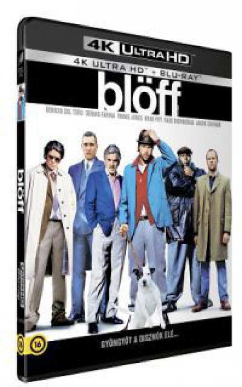 Blöff (4K UHD + Blu-ray) *Magyar kiadás - Antikvár - Kiváló állapotú* Blu-ray
