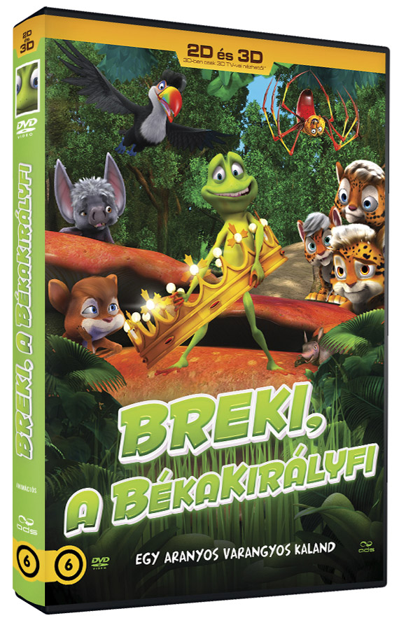 Breki, a békakirályfi DVD