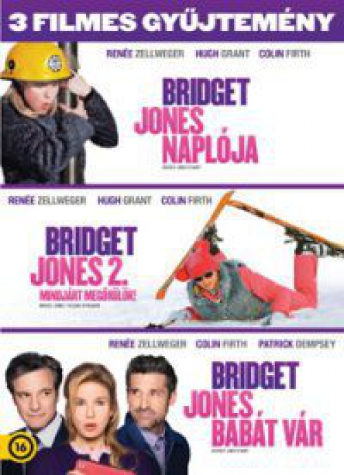 Bridget Jones trilógia (3 DVD)  *Antikvár - Kiváló állapotú* DVD