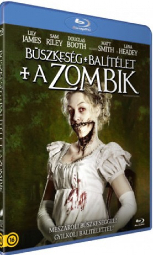 Büszkeség és balítélet meg a zombik *Magyar kiadás - Antikvár - Kiváló állapotú* Blu-ray