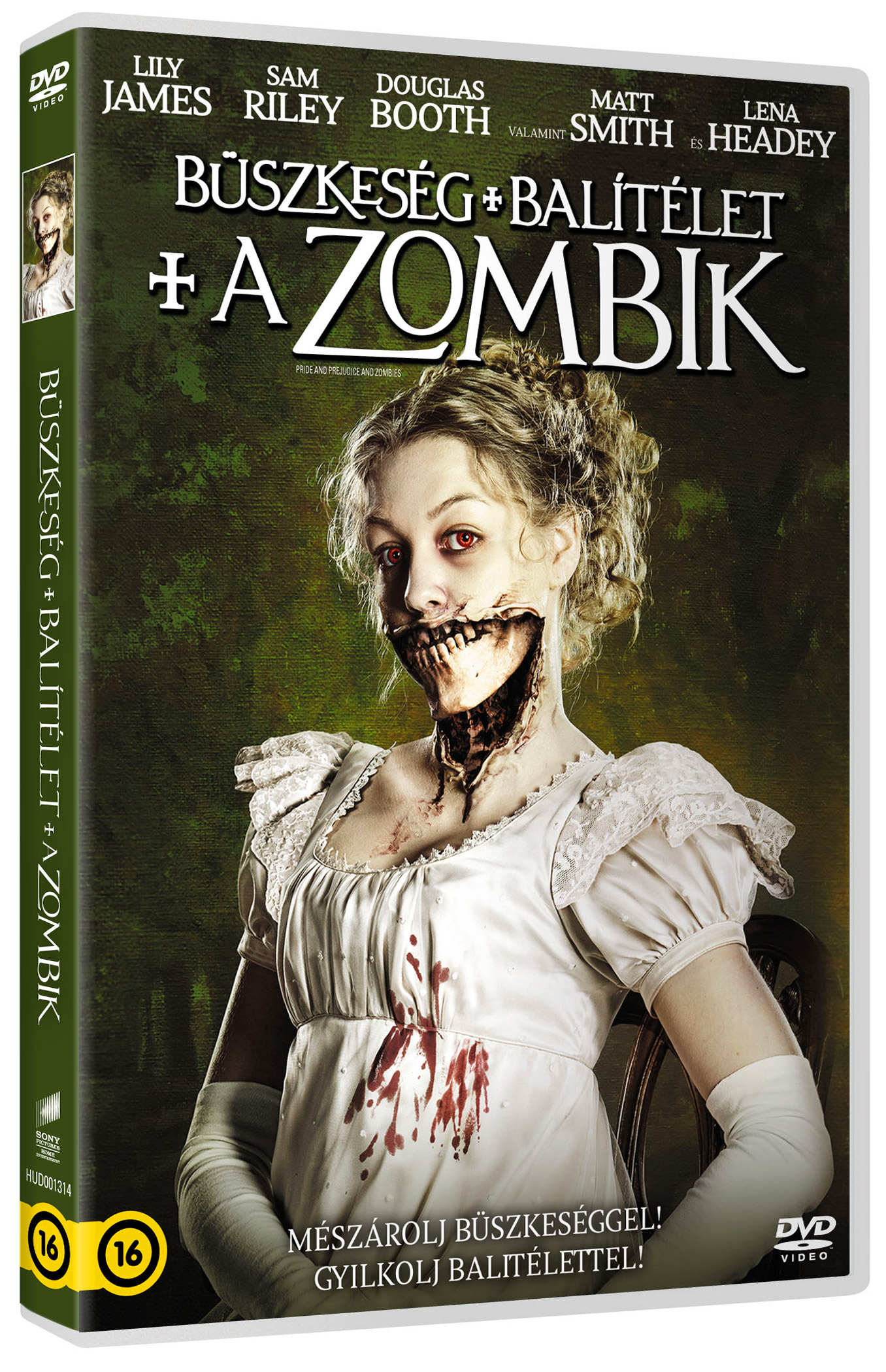 Büszkeség és balítélet meg a zombik DVD