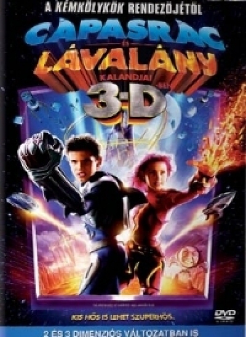 Cápasrác és Lávalány 3D és 2D-ben *Antikvár - Kiváló állapotú* DVD