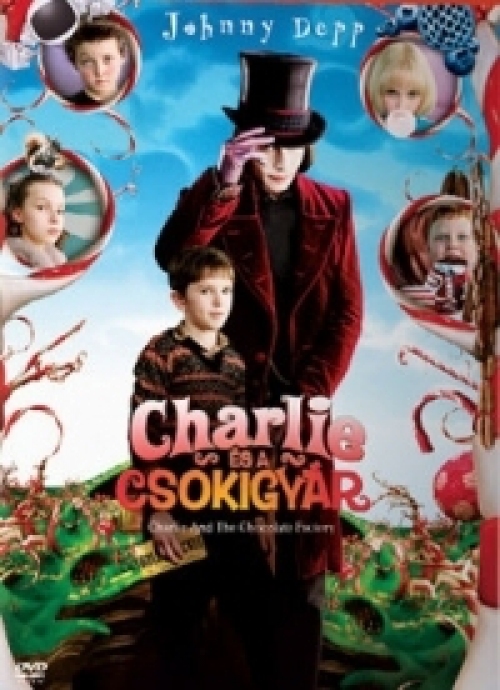 Charlie és a csokigyár (2 DVD) *Extra* *Antikvár-Kiváló állapotú* DVD