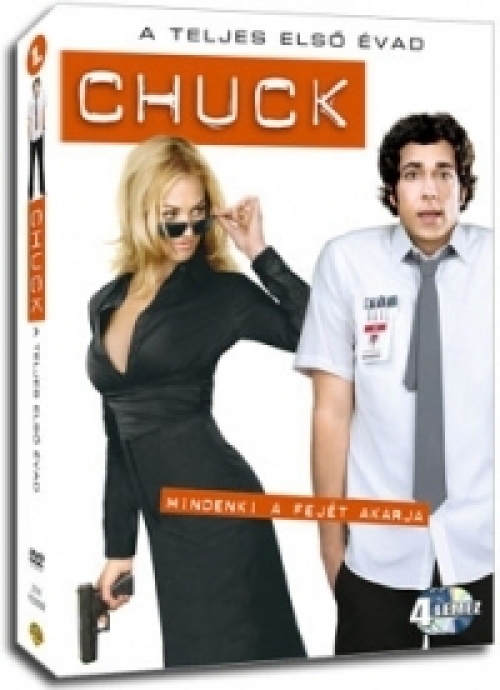 Chuck - 1. évad (4 DVD) *Antikvár - Kiváló állapotú* DVD